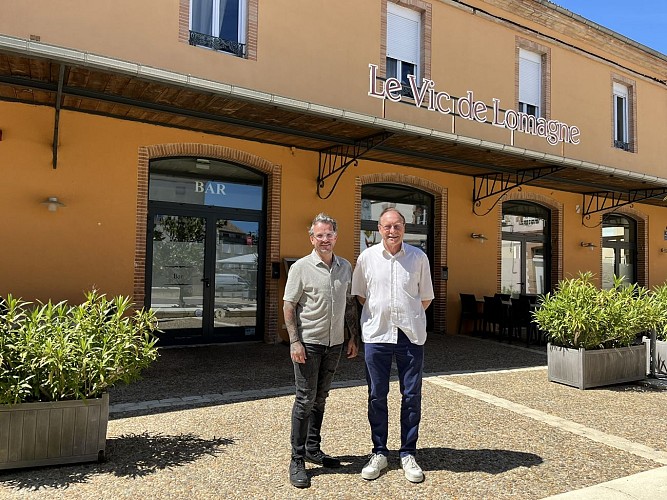 Restaurante "Le Vic de Lomagne"