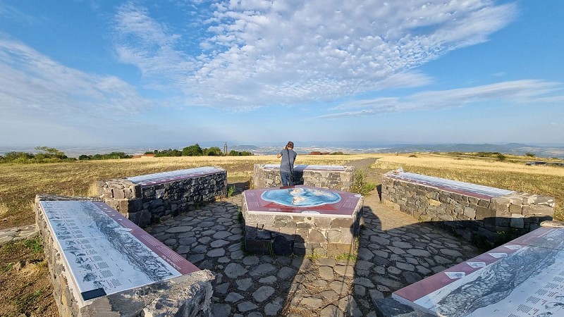 The Gergovie plateau, a historic site