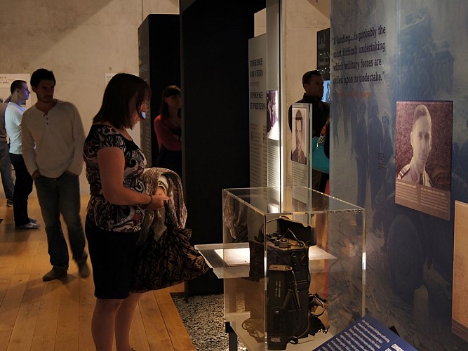 Visitor center, cimetière américain de Colleville sur mer