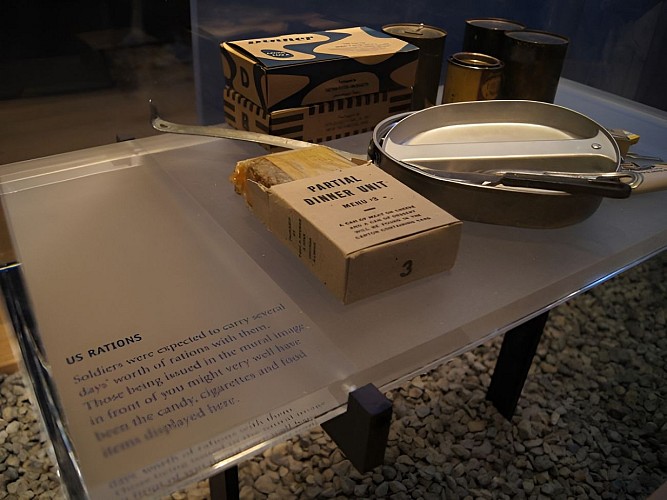 Visitor center, cimetière américain de Colleville sur mer