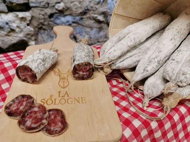 sologne-tourisme-bidron-saucisses sèches