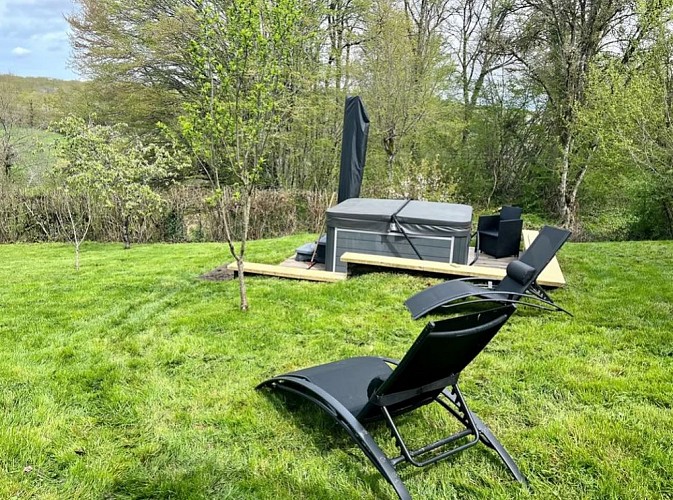 Chalet Coeur du Nivernais Jaccuzzi