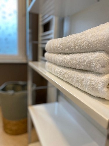 Salle d'eau serviettes