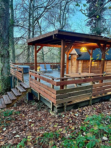 Terrasse kota finlandais