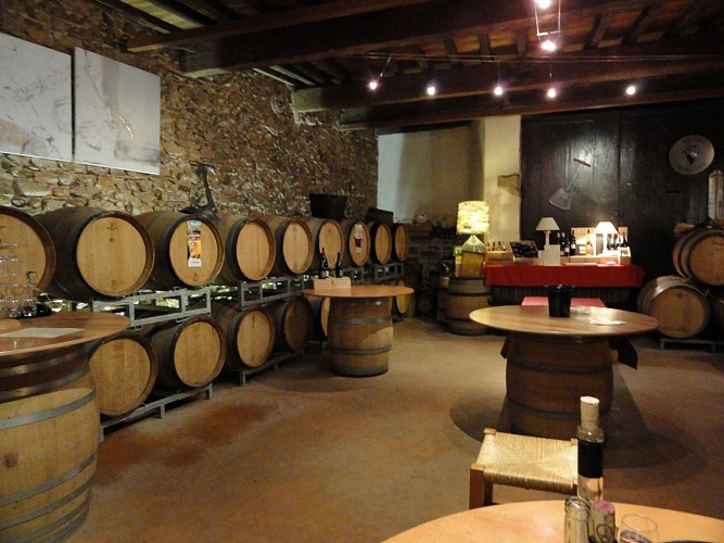 Regis Descotes's wine growing estate