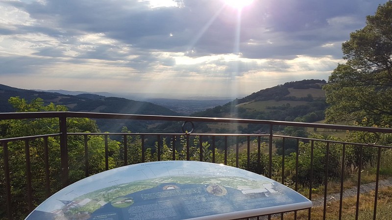 Table de lecture du paysage - Yzeron