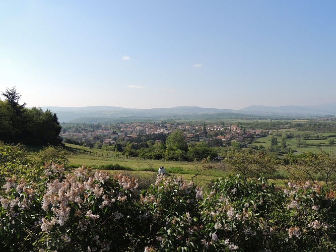 Table d'orientation au Vieux Bourg