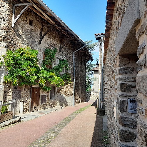 The medieval village of Riverie