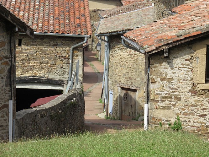 The medieval village of Riverie