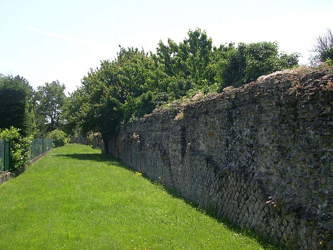 Aqueduc romain du Gier - Le mur du Guichardet