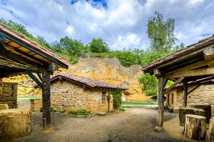 Glay limestone quarries