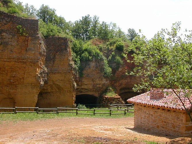 Glay limestone quarries