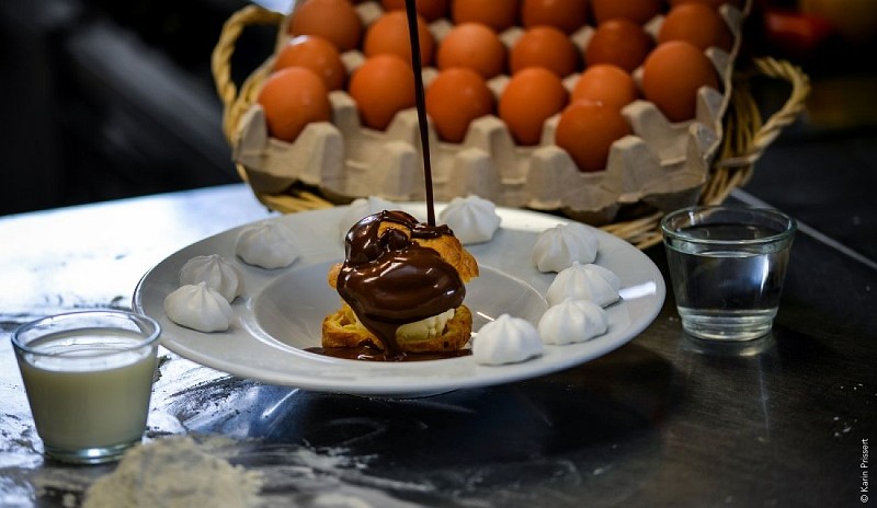 hostellerie saint pierre-saint pierre du vauvray_Restaurant_profitrole_normandie