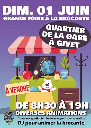 Brocante de la gare