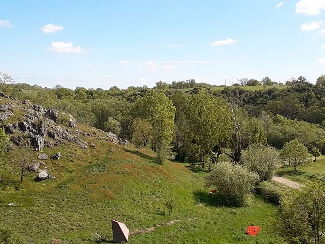 Meuble laiterie Brunet galerie art Massais Val en Vignes Thouarsais Deux Sevres