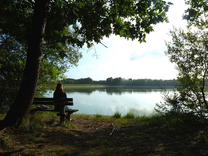 Mazerolles lac Ayguelongue juillet 2025