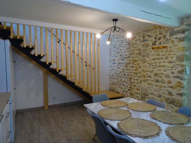 Gite Ozalée Escalier