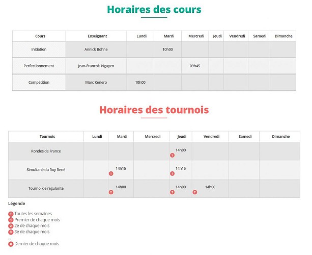 Bridge Club de la Côte-d'Amour