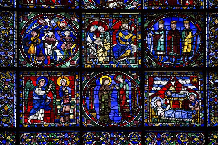 L'enfance et la vie publique du Christ (détail)