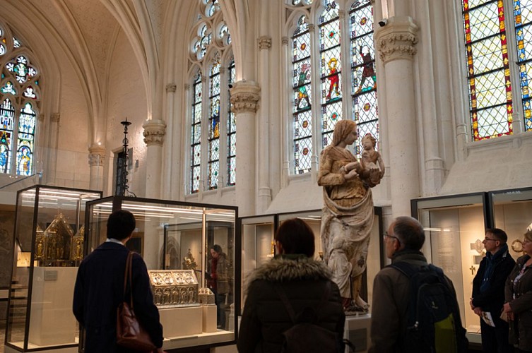 Chapelle Saint-Piat, vue du Trésor  2© Cyril Ananiguian – CMN, Paris