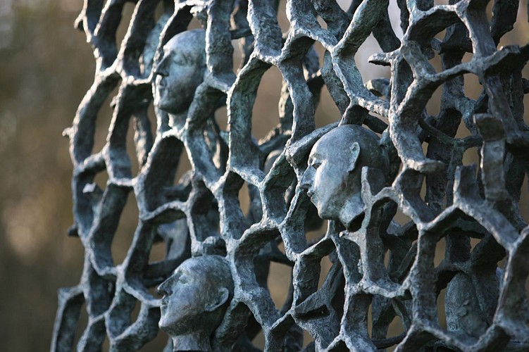 Sculpture d'Haïm Kern (détail)