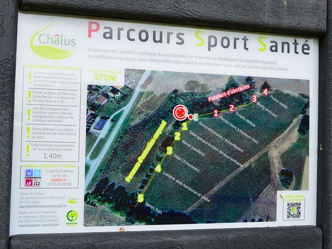 Parcours de santé - Châlus 