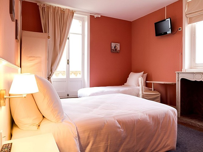 Hotel les Villas d'Arromanches - chambre