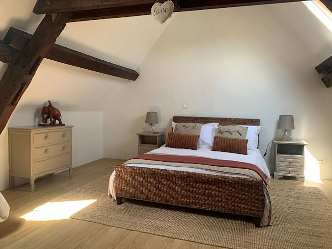 chambre 1 lit 2 personnes the barn gite