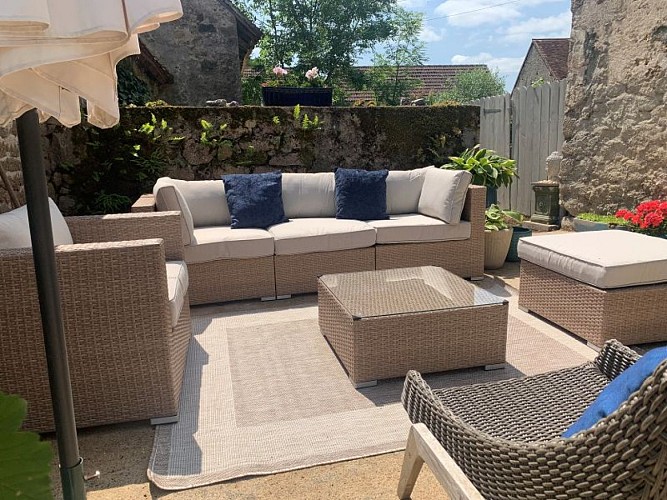 terrasse the barn gite