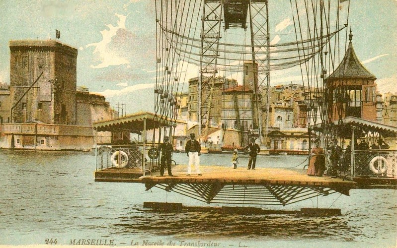 Pont à Transbordeur - Vue Saint Lambert