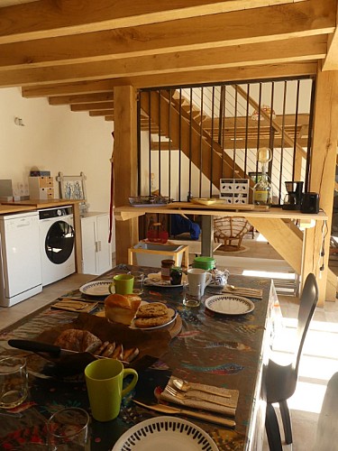 Gîte La Férandie, cuisine - Chéronnac, Périgord-Limousin