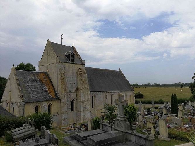 Façade de l'église
