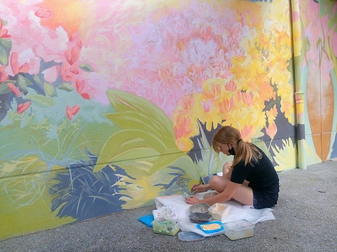 ArchiDixie - Limoges fresque murale et trompe l'oeil