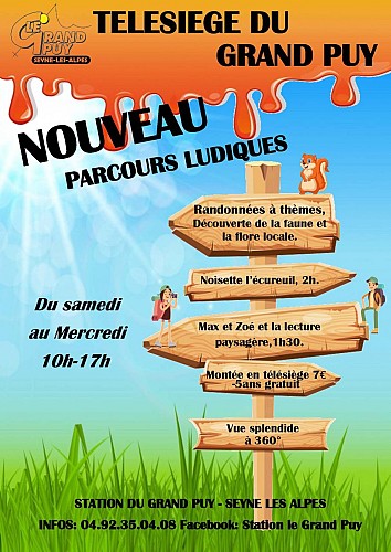 Les Parcours ludiques du Grand-Puy