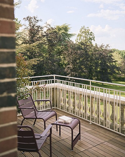 Terrasse de la chambre Privilège