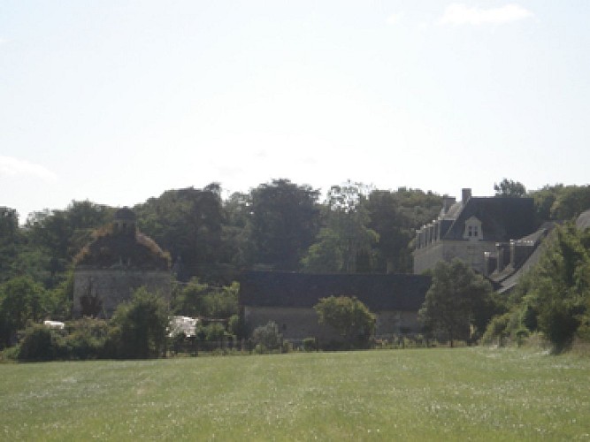 Vue sur le Château de l'Ambroise