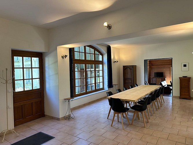 gite de la chaume à Perreuse en Puisaye proche de Guédelon en Bourgogne, gite de groupe (51)