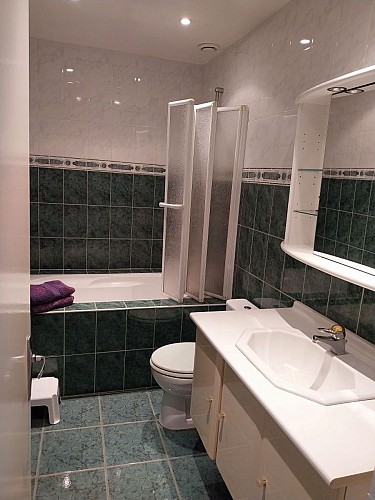 Salle de bain - chambre d'hôte Amandine