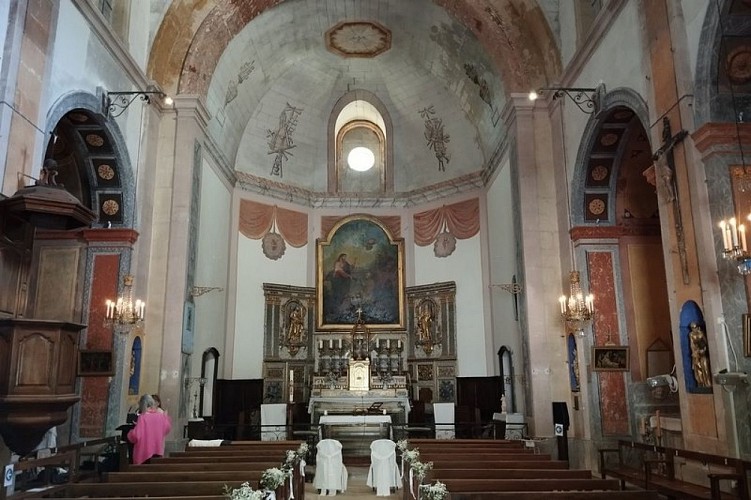 Intérieur de l'église Saint-Maurice