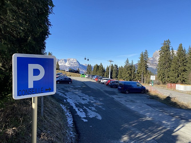 Parking aérien du Bettex