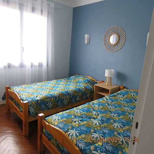 Chambre 2 lits