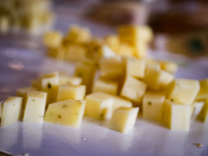 Snowshoe tasting hike