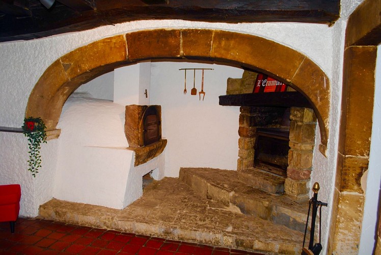 Cheminée du gîte l'Écumoire à Hombourg-Haut