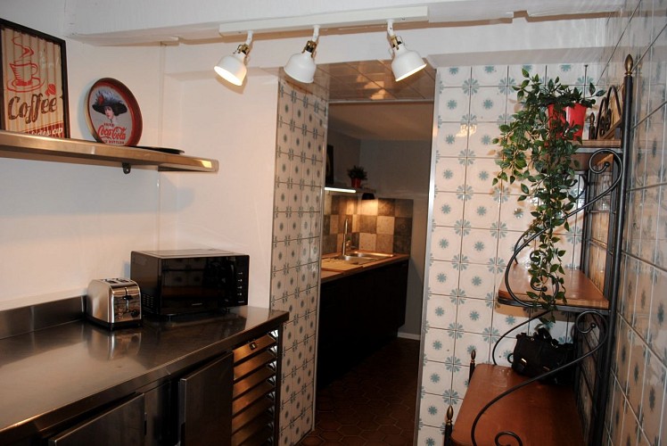 Cuisine du gîte l'Ecumoire à Hombourg-Haut