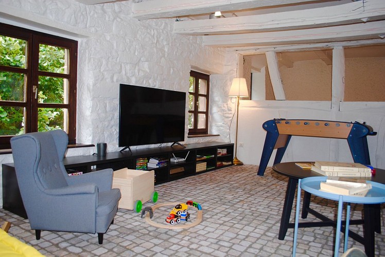 Salon du gîte l'Écumoire à Hombourg-Haut