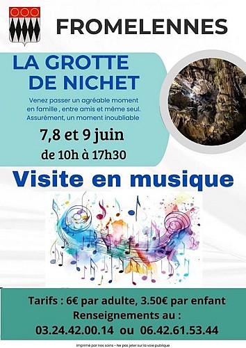 Grotte de Nichet en musique