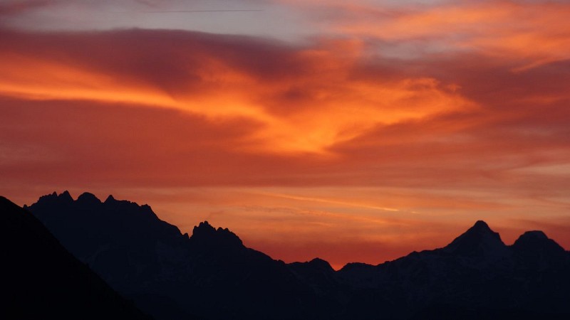 Wanderung zum Chalet d'la Croë
