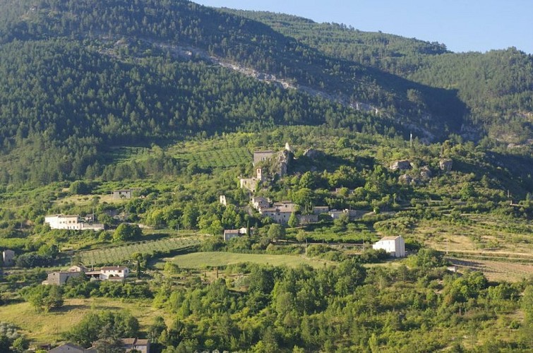 L'ancien village de Sahune
