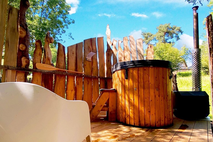 Bain nordique - Little Wood Lodges