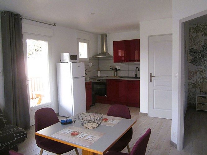 Le Goéland - Sainte-Livière - cuisine